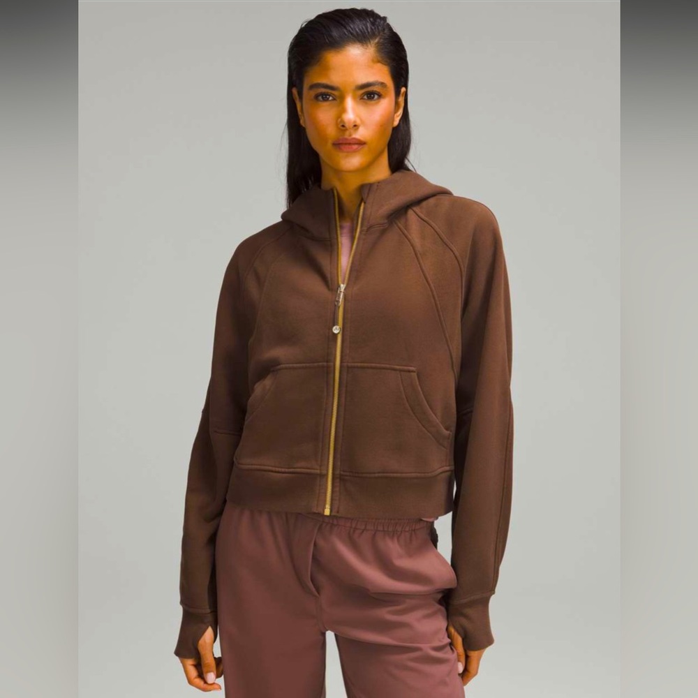 Lululemon Scuba Oversized Full Zip hoodie in Java